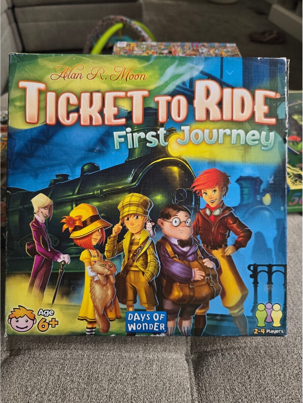 Ticket to Ride First Journey Board Game
